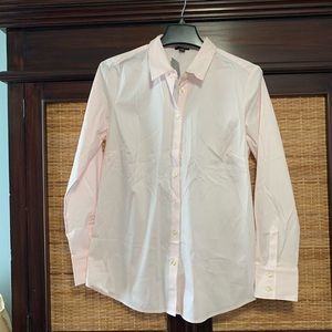 nwt. pink button down shirt. size: 12p